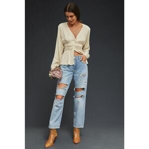 NWT Pilcro Vintage Mid-Rise Distressed Jeans - 31 waist tall